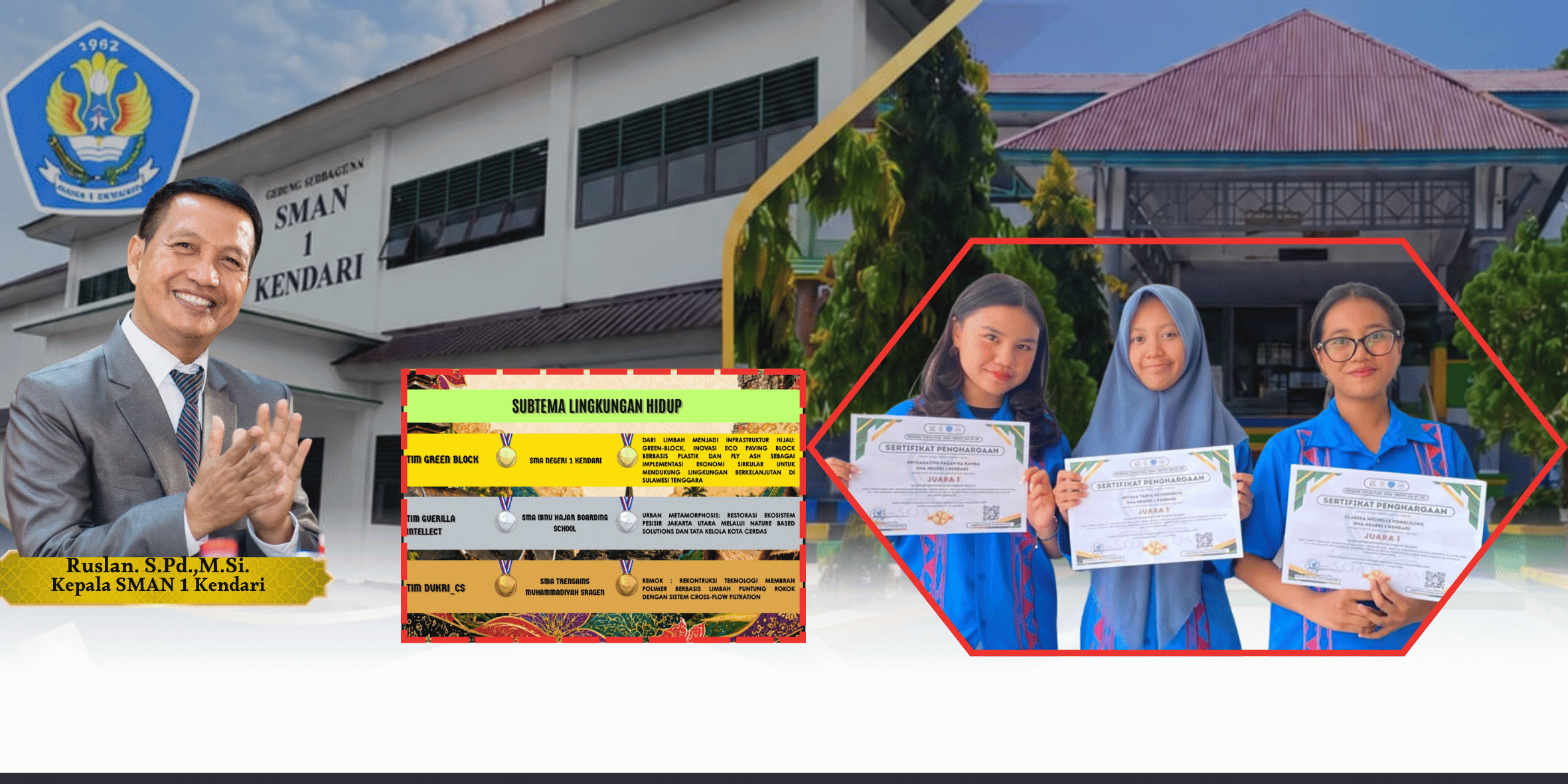 Prestasi Siswa SMAN 1 Kendari dalam Lomba Esai Nasional: Inovasi Green-Block Wujudkan Pembelajaran STEM